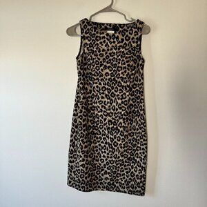 Weekend MaxMara Animal Print Sleeveless Dress